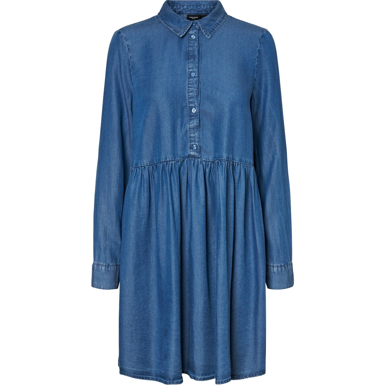 VERO MODA Maxi suknelė moterims, Mėlyna, VMLIBBIE LS SHIR 5