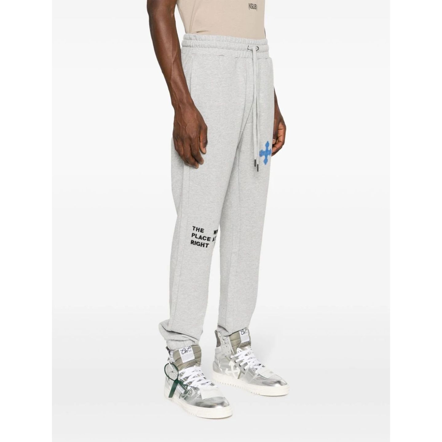 KSUBI Sportinės kelnės vyrams, Pilka, Right time lofi trak pant 2