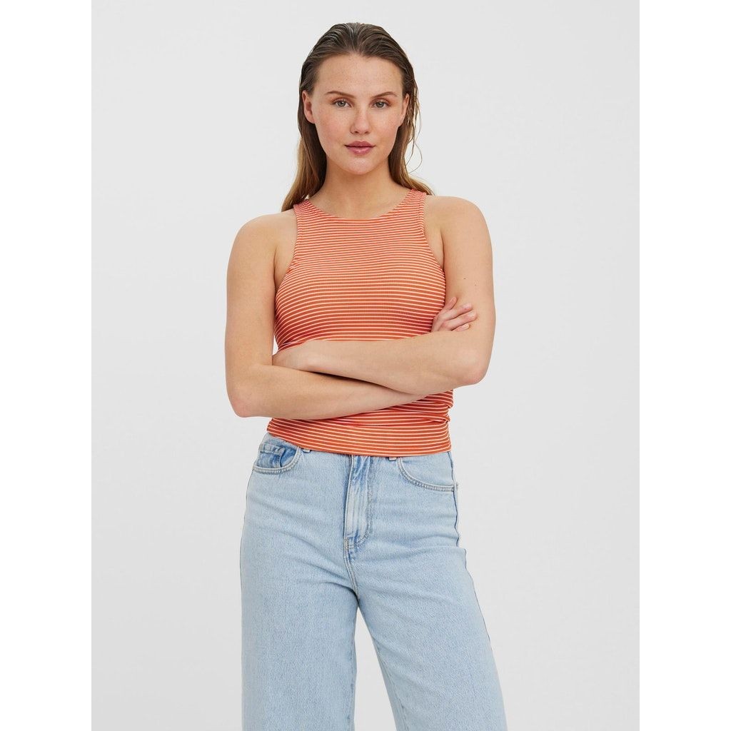 VERO MODA Striukė moterims, Balta, VMJILL SL TOP JRS GA 2