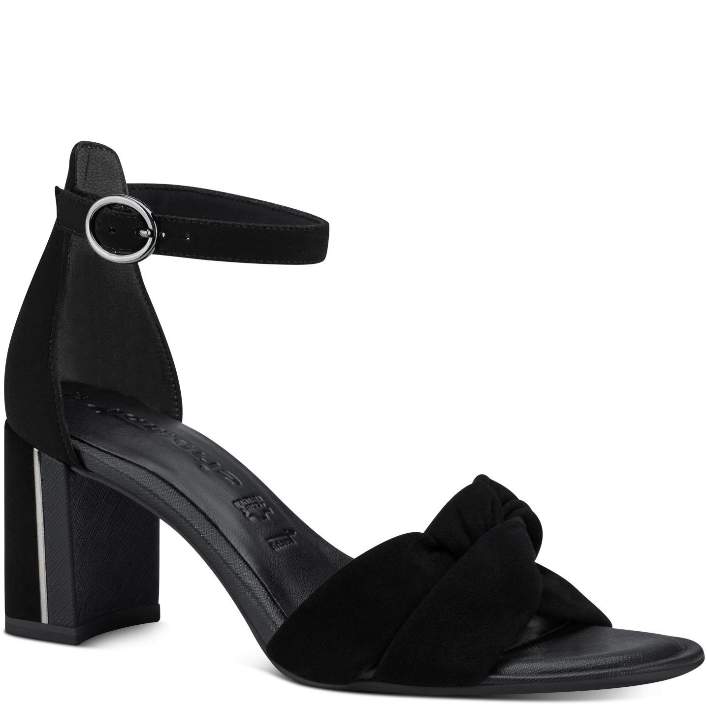 TAMARIS Basutės moterims, Juoda, SANDALS 1