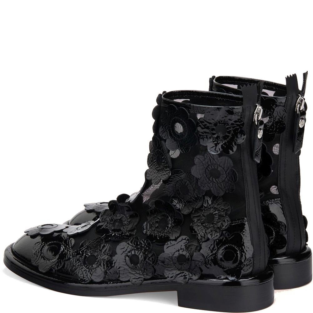 AGL Aulinukai moterims, Juoda, Alison flowers booties 3