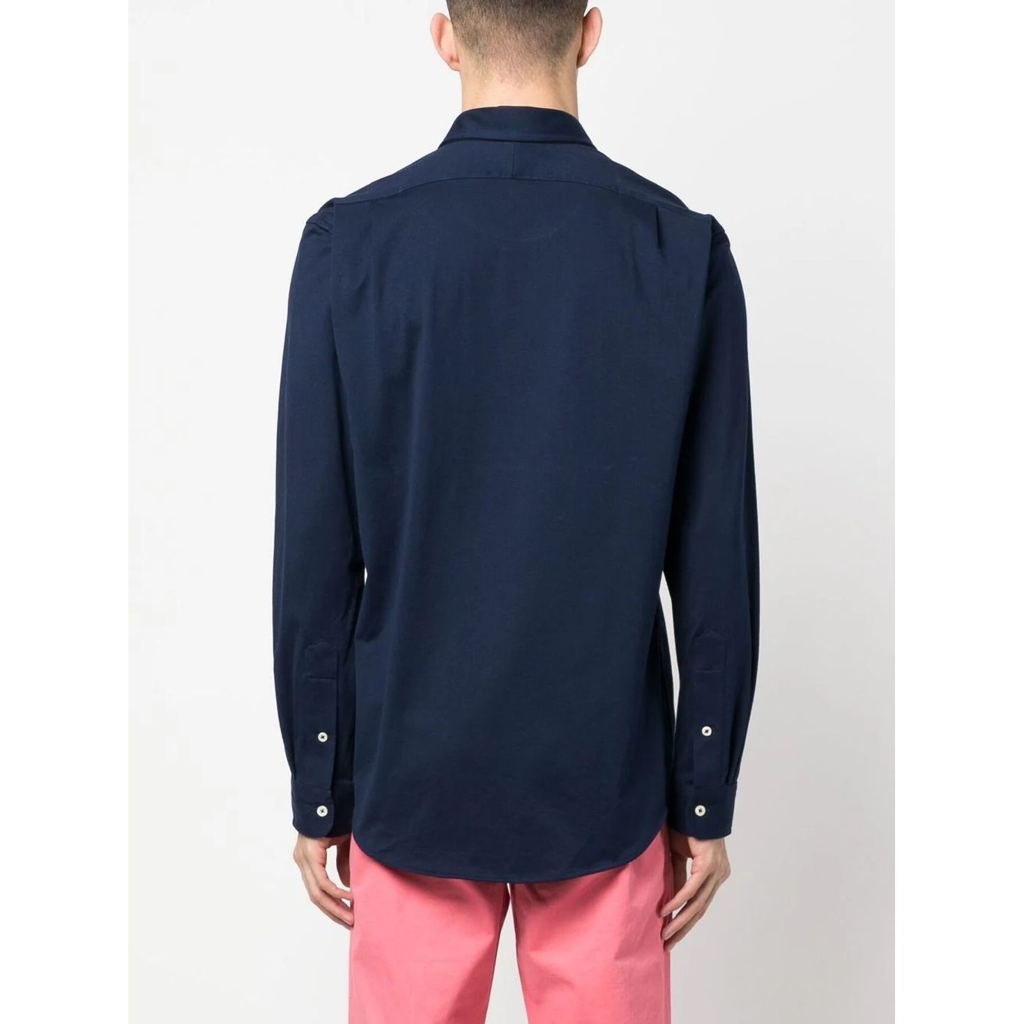 POLO RALPH LAUREN Marškiniai ilgomis rankovėmis vyrams, Mėlyna, Long sleeve sport shirt 2