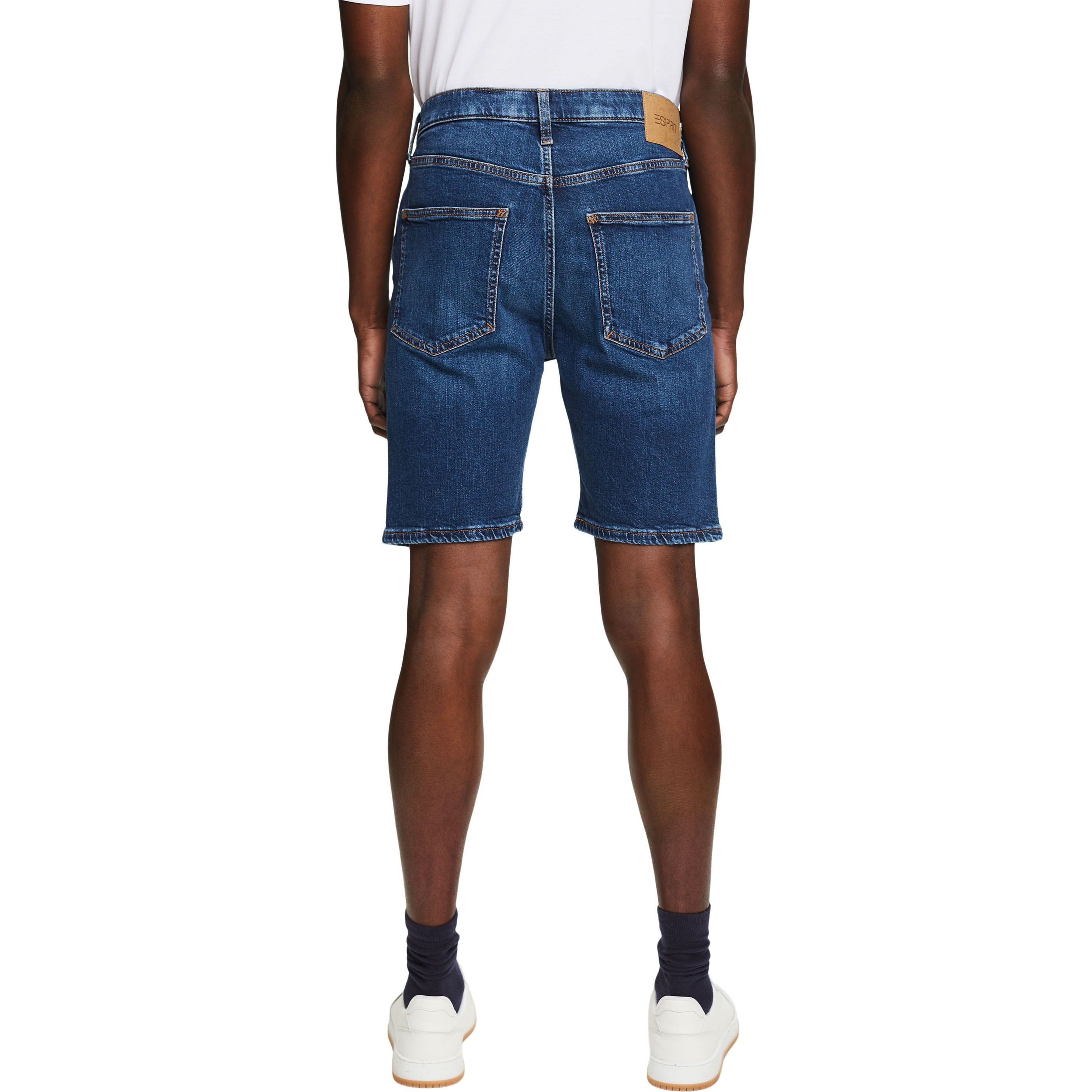 ESPRIT Šortai vyrams, Mėlyna, rcs strght Shorts 3