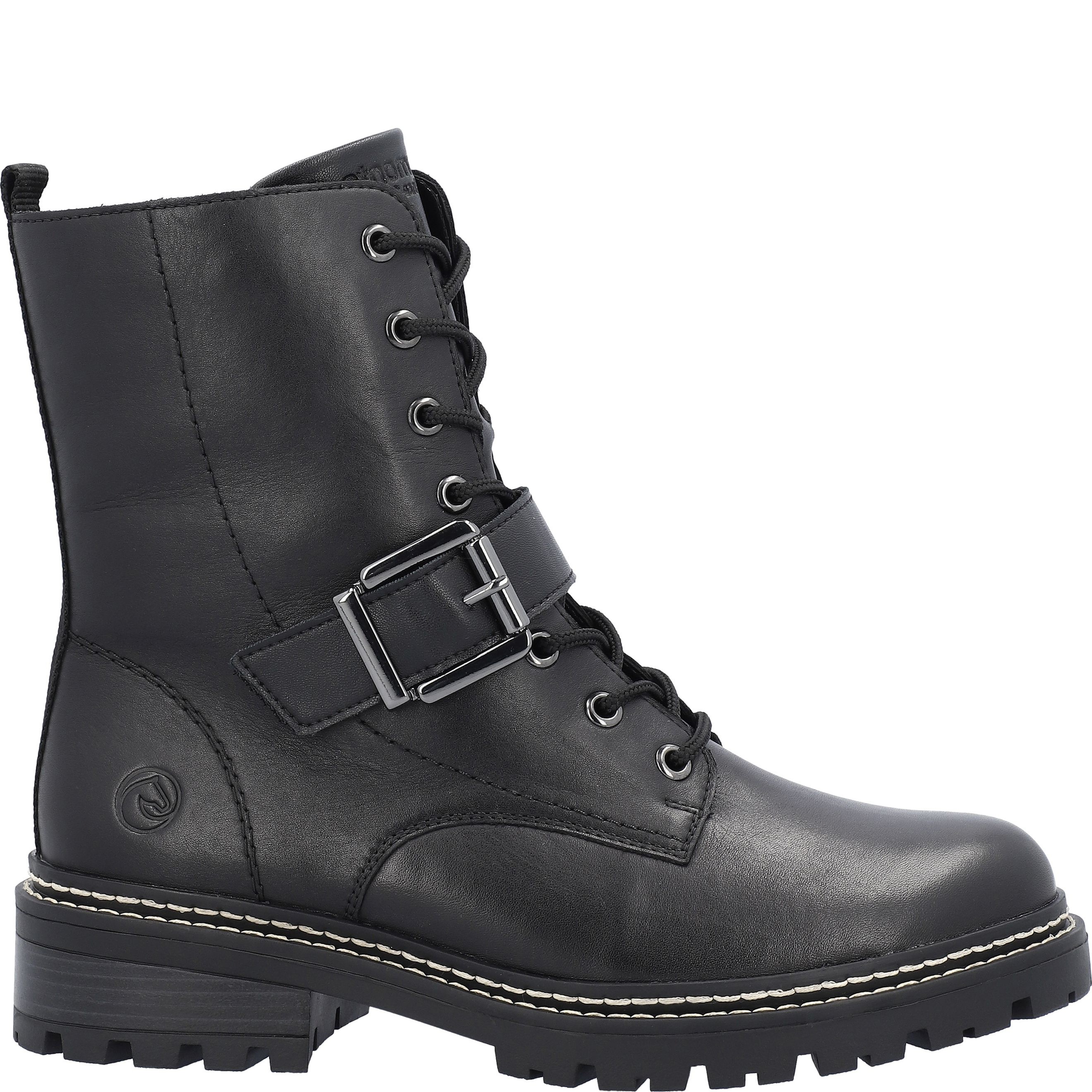 REMONTE Aulinukai moterims, Juoda, Ladies mid height boots 4