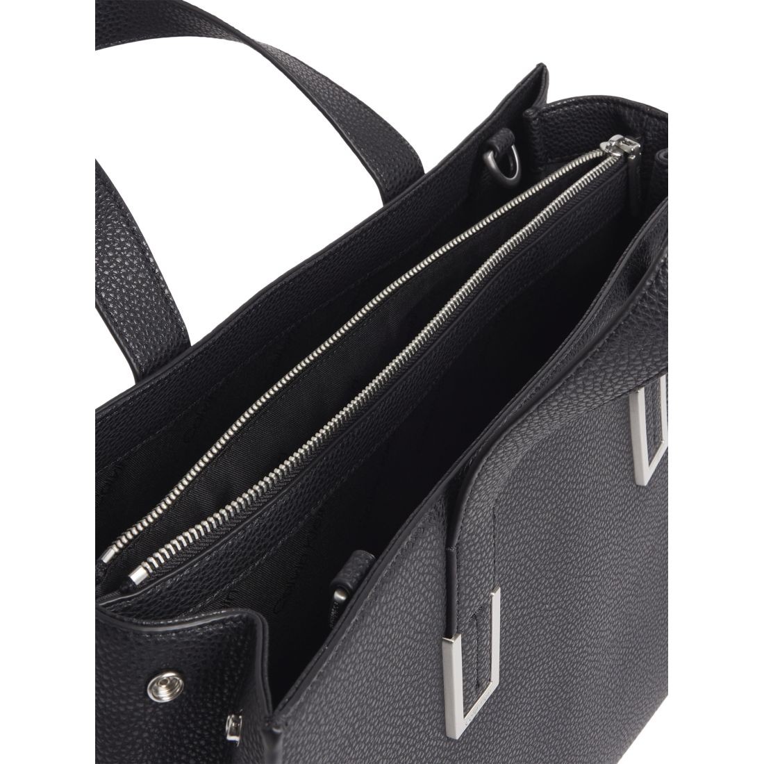 CALVIN KLEIN Rankinė per petį moterims, Juoda, Must plus tote 3