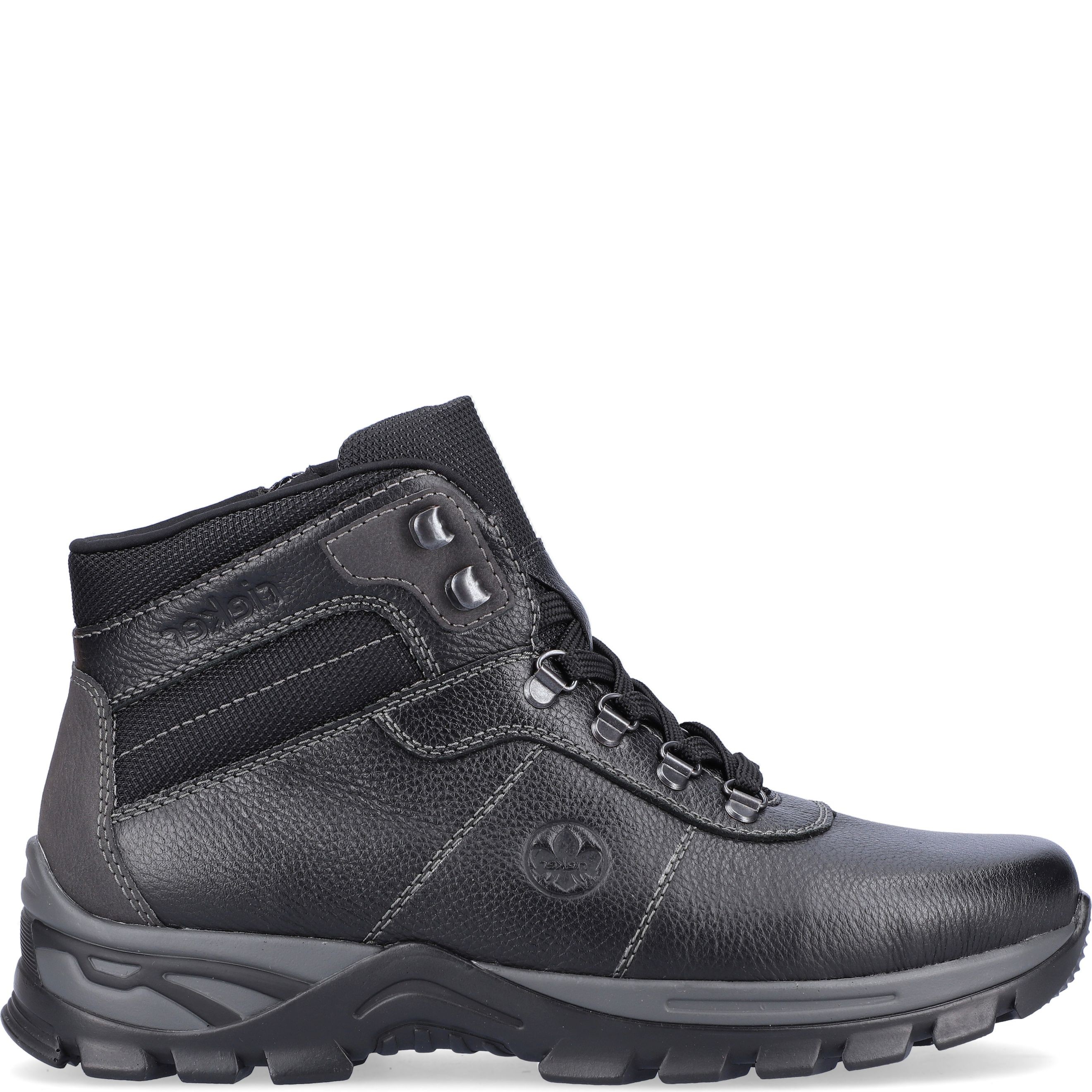 RIEKER Aulinukai vyrams, Juoda, BOOTIES 2