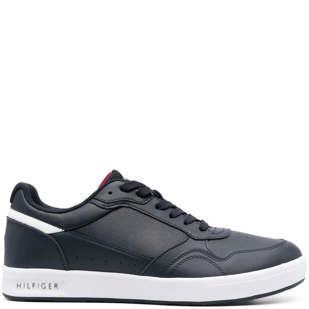 TOMMY HILFIGER Sportiniai bateliai vyrams, Mėlyna, CUP LIGHTWEIGHT LEA 2