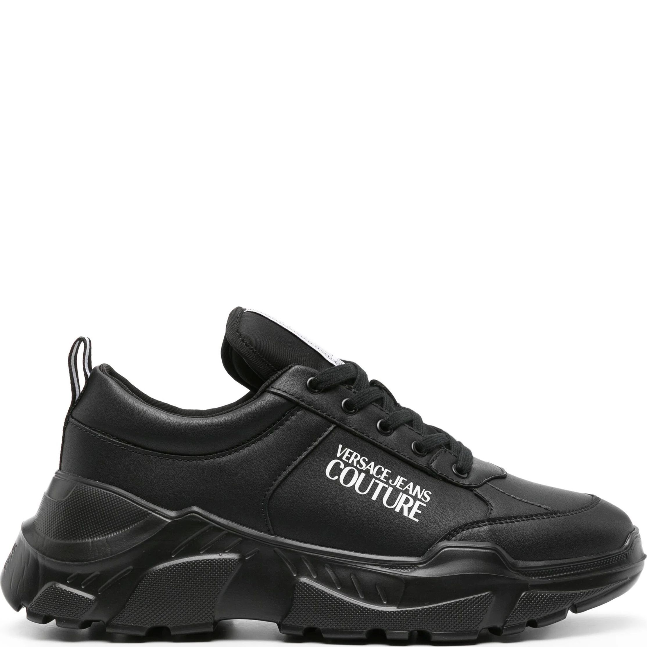 VERSACE JEANS CUTURE Sportbačiai vyrams, Juoda, Fondo Speedtrack Sneakers 2