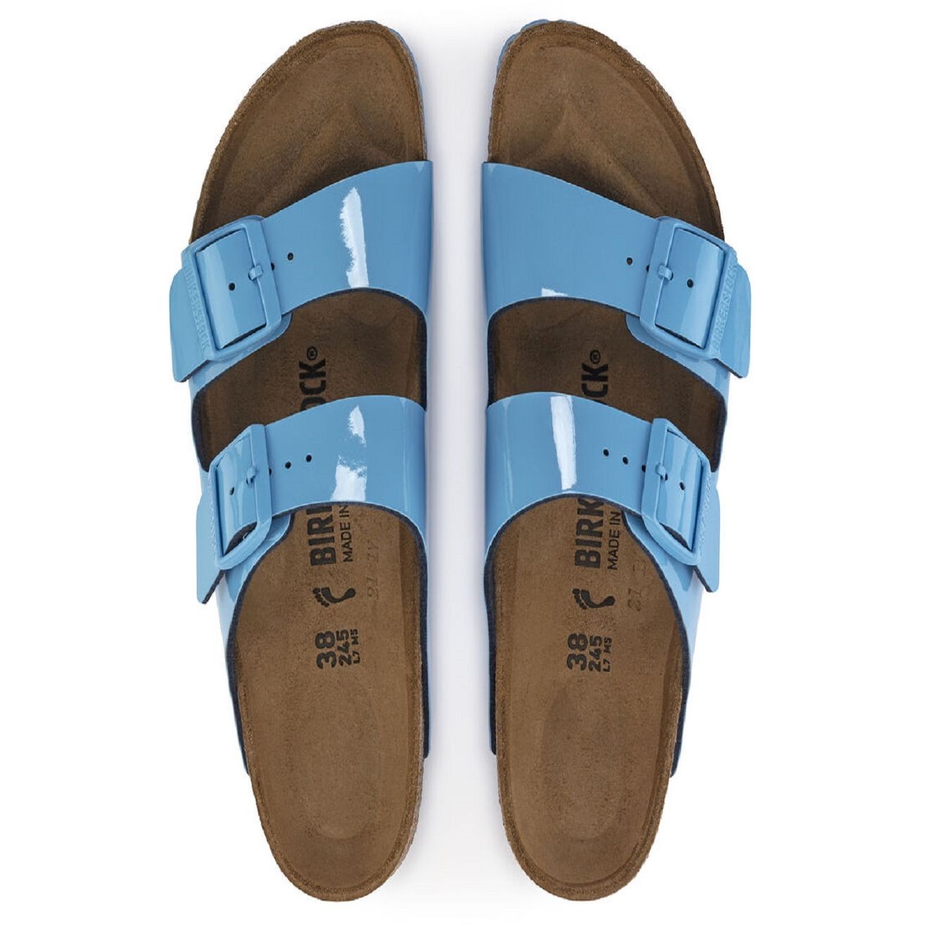 BIRKENSTOCK Šlepetės moterims, Mėlyna, ARIZONA BS Slippers 4