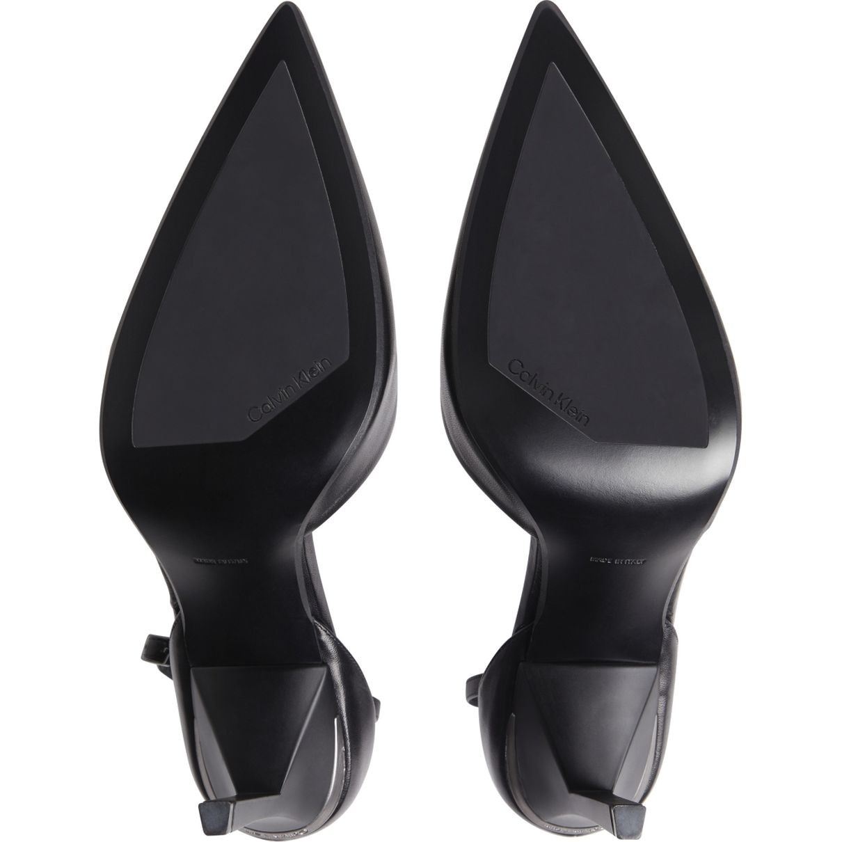 CALVIN KLEIN Aukštakulniai moterims, Juoda, Geo stil pump strap 5