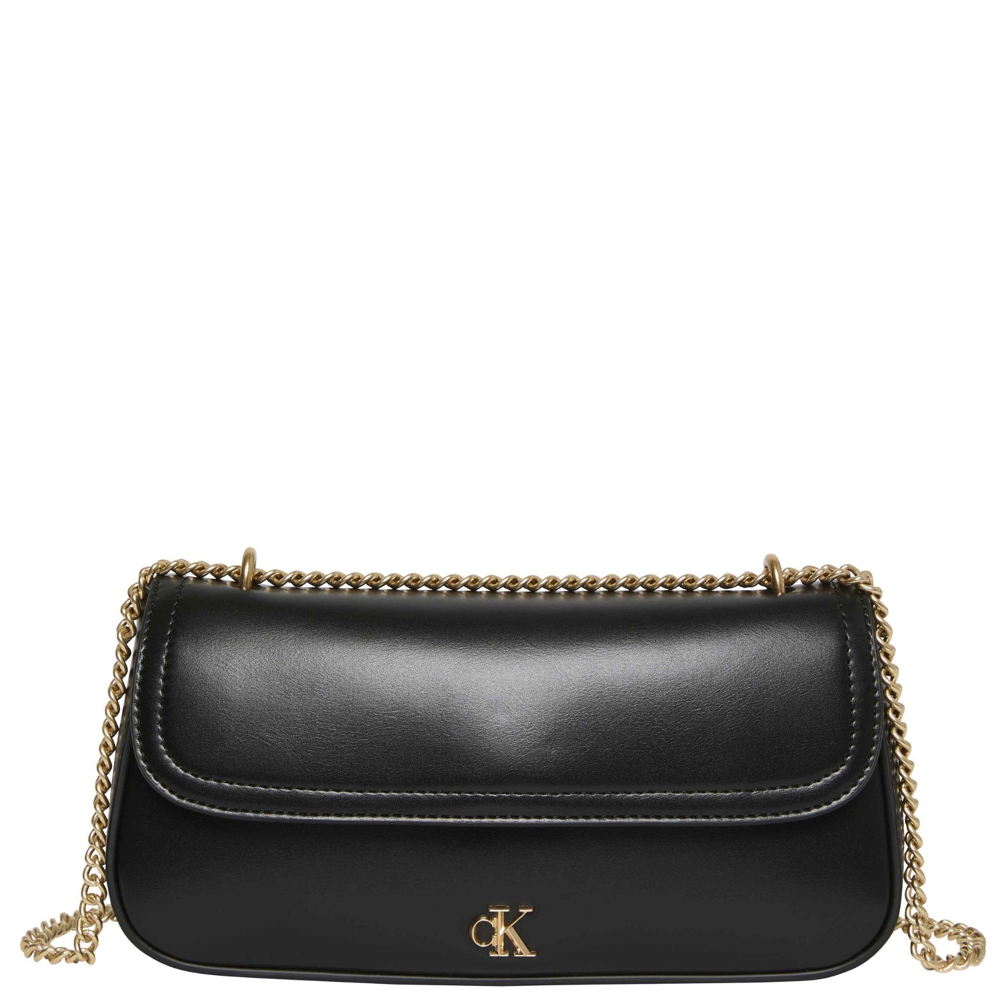 CALVIN KLEIN Rankinė per petį moterims, Juoda, Convertible chain small bag 1