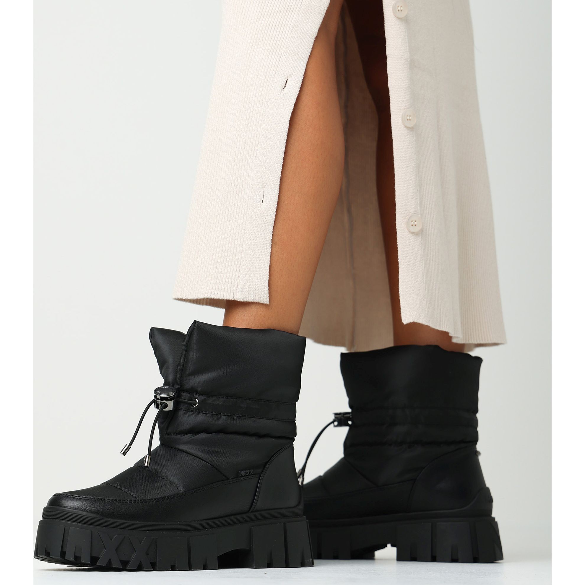 MEXX Aulinukai moterims, Juoda, Pikka booties 8