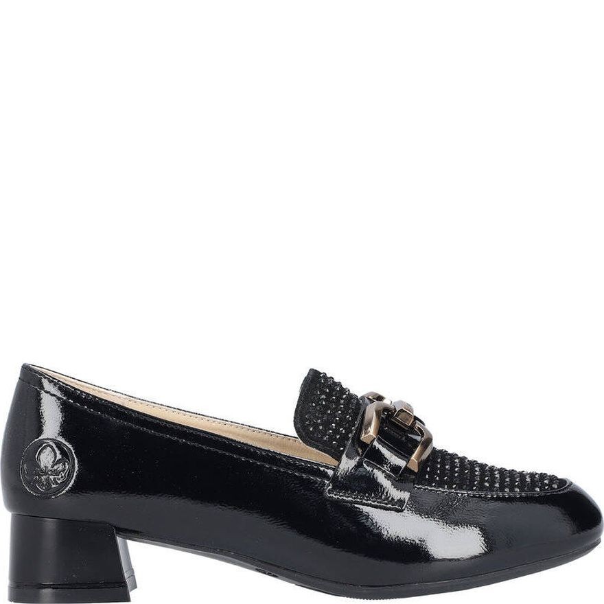 RIEKER Bateliai - moterims, Juoda, 45055/00 2