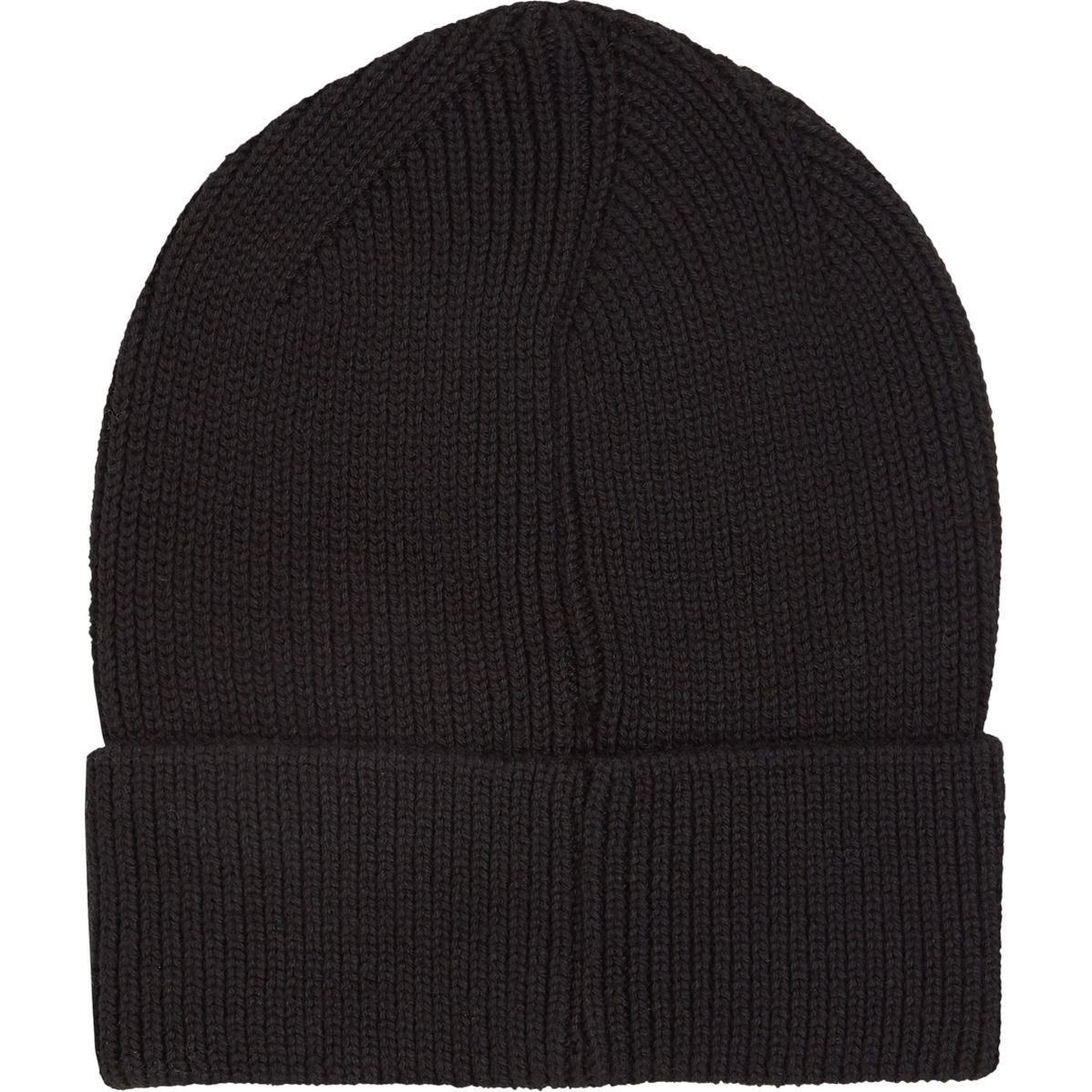 TOMMY JEANS Kepurė moterims, Juoda, Flag beanie 2