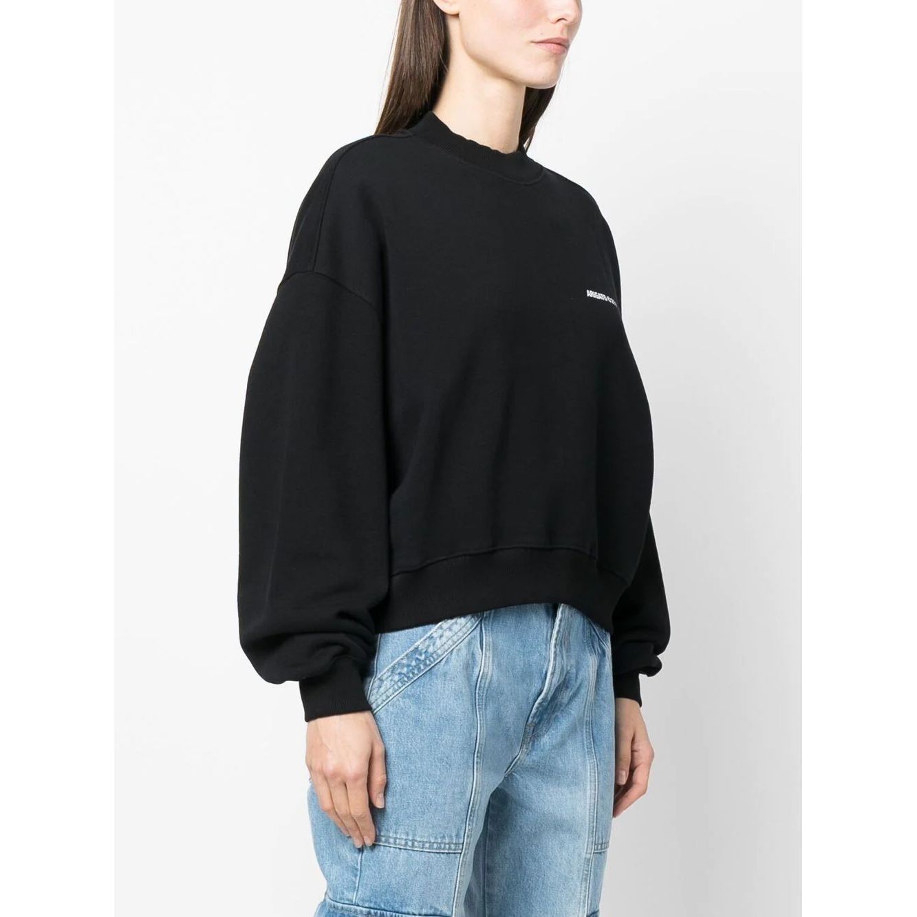 AXEL ARIGATO Sportinis nertinis moterims, Juoda, Monogram Sweatshirt 2