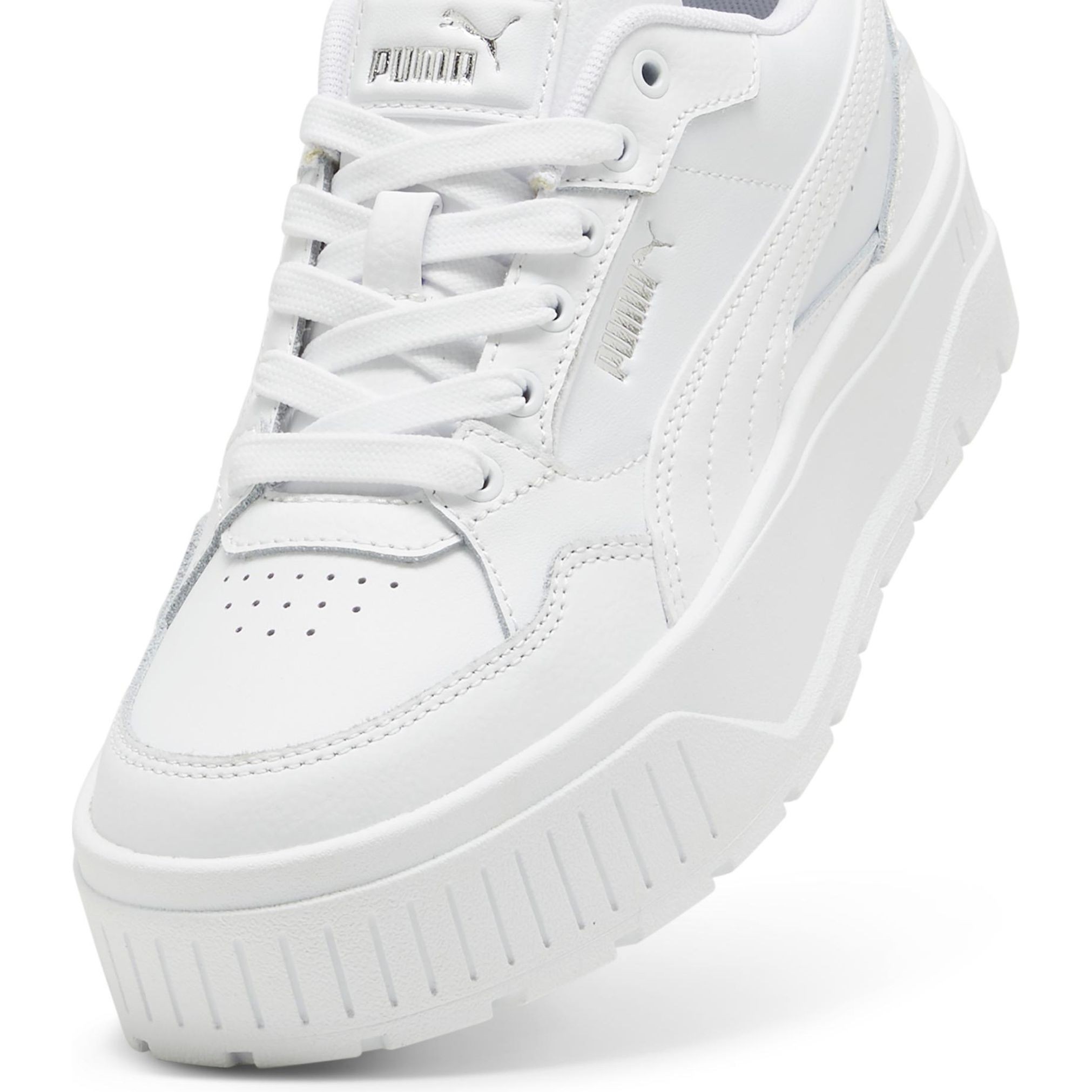 PUMA Laisvalaikio bateliai moterims, Balta, Karmen sneaker 4