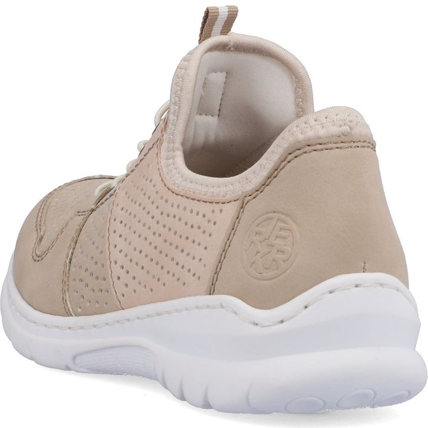 RIEKER Laisvalaikio bateliai moterims, Smėlio, Slipper 4