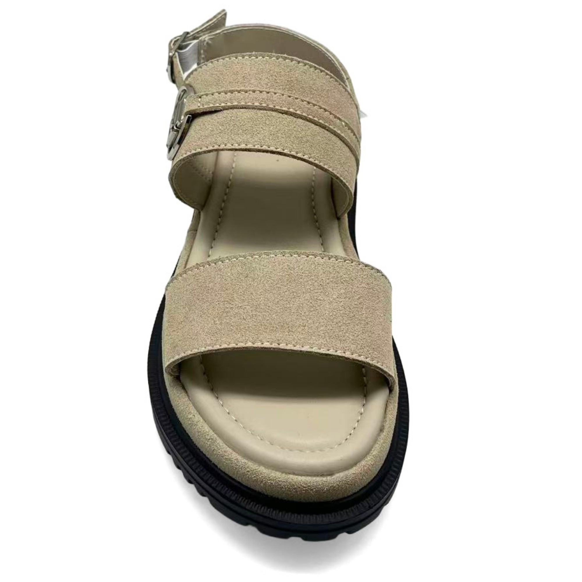 LA CONTE Basutės moterims, Smėlio, Sandals 4