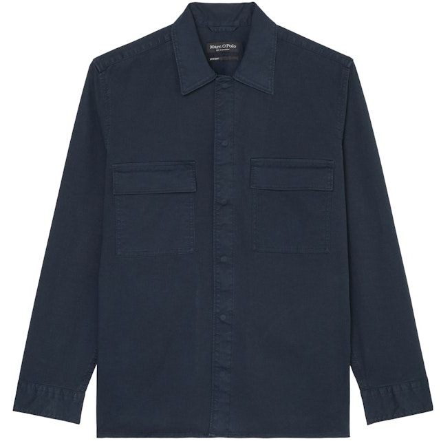MARC O'POLO Marškiniai ilgomis rankovėmis vyrams, Mėlyna 1