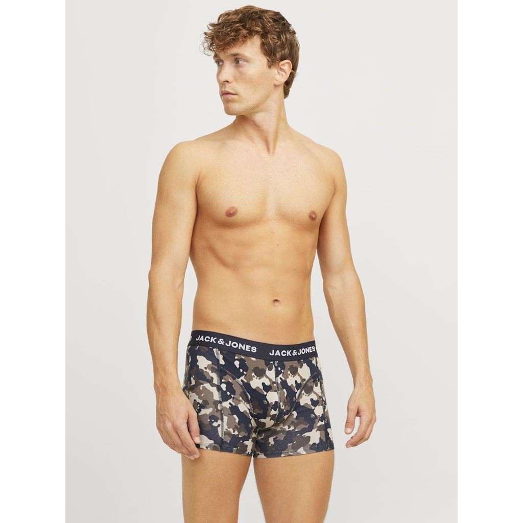 JACK & JONES Ilginti apatiniai vyrams, Marga, Camoflage trunks 3 pack 3