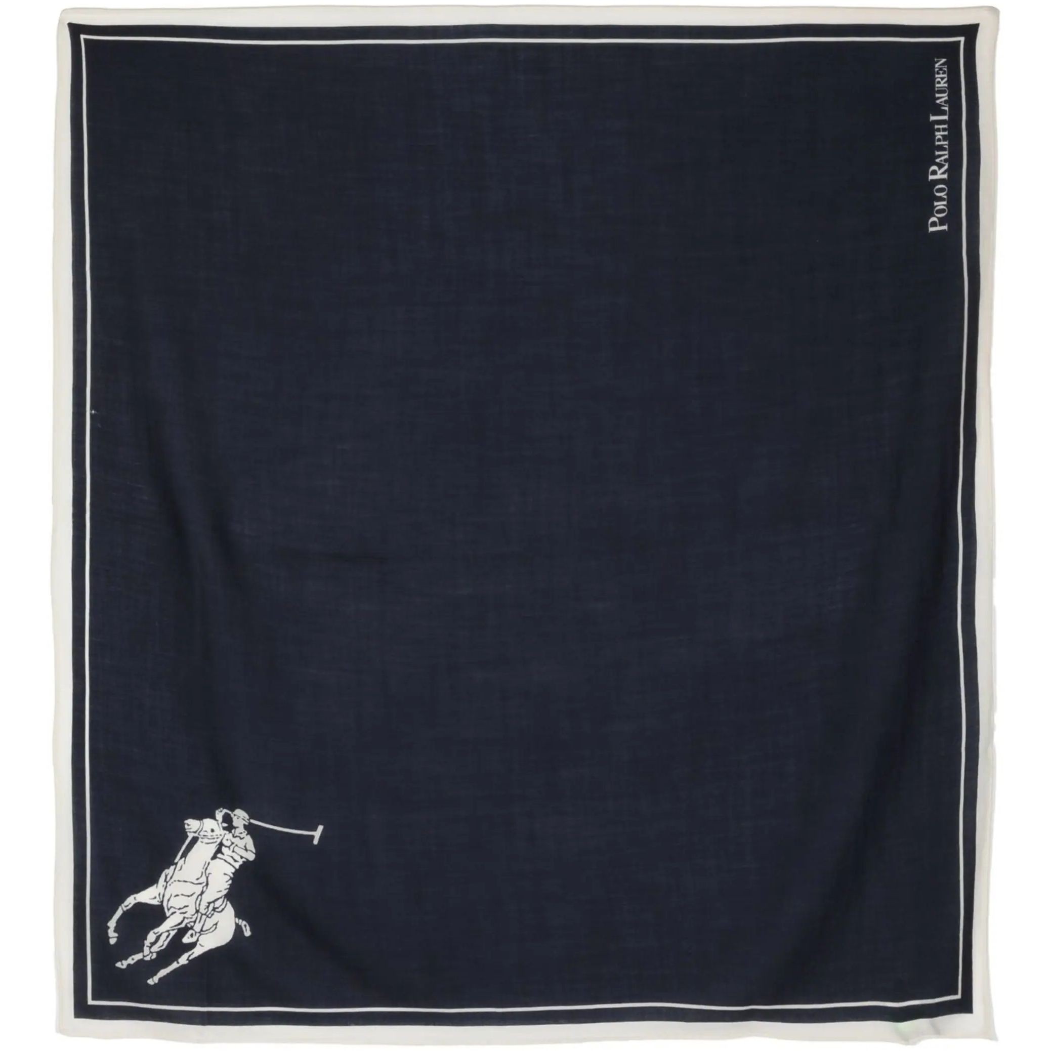 POLO RALPH LAUREN Šalikas moterims, Mėlyna, Pony square scarf 2