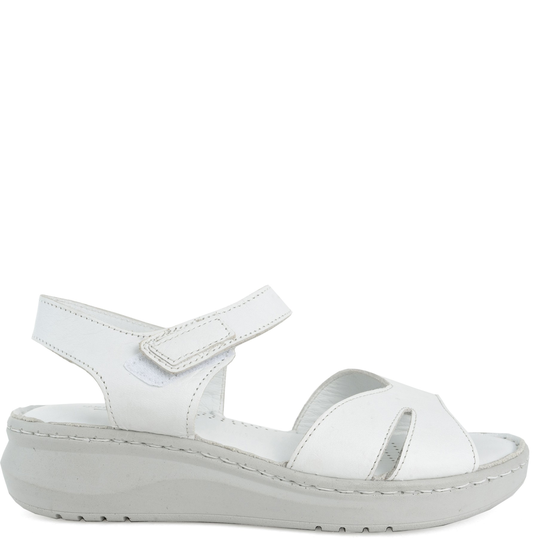 GRUNER SCHUHE Basutės moterims, Balta, Sandals 2