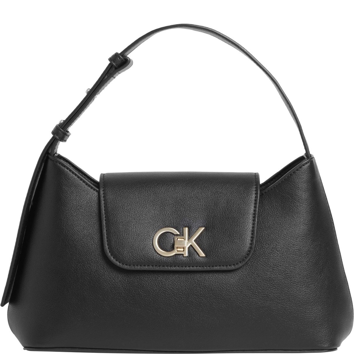 CALVIN KLEIN Rankinė per petį moterims, Juoda, Re-lo shoulder bag 1