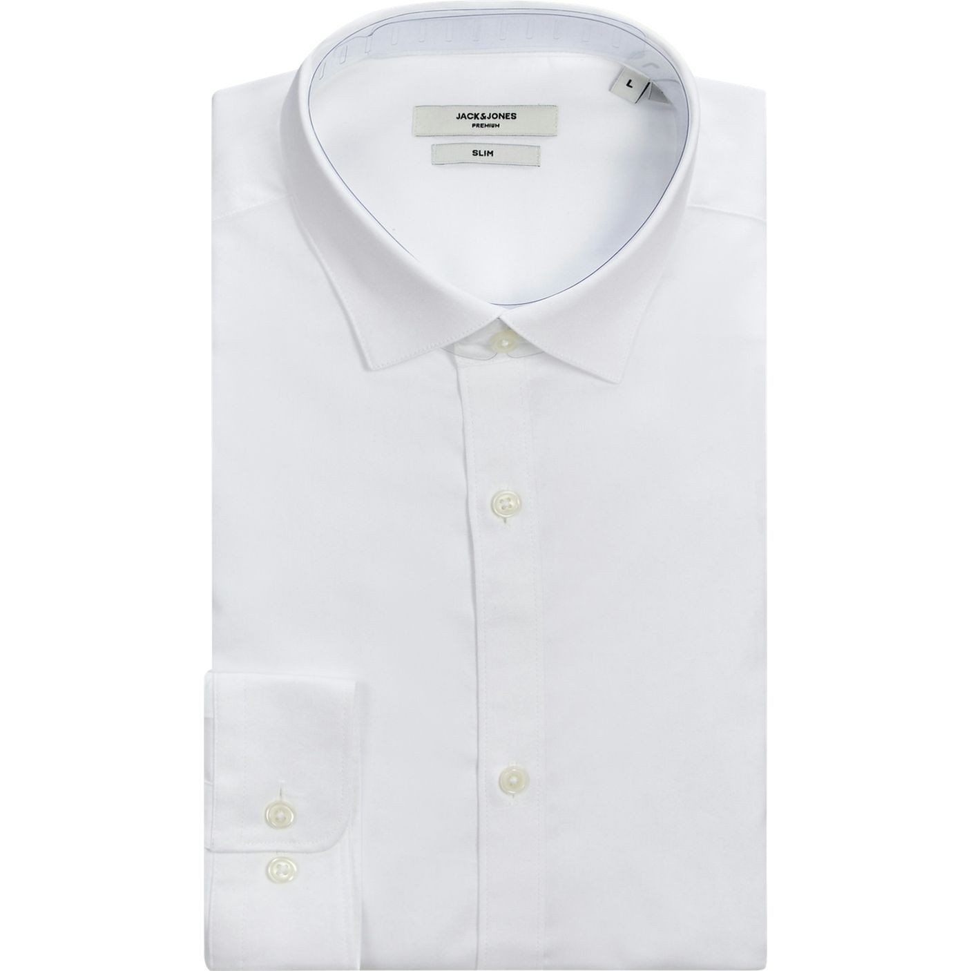 JACK & JONES Marškiniai vyrams, Balta, JPRBLACARDIFF SHIRT L/ 2