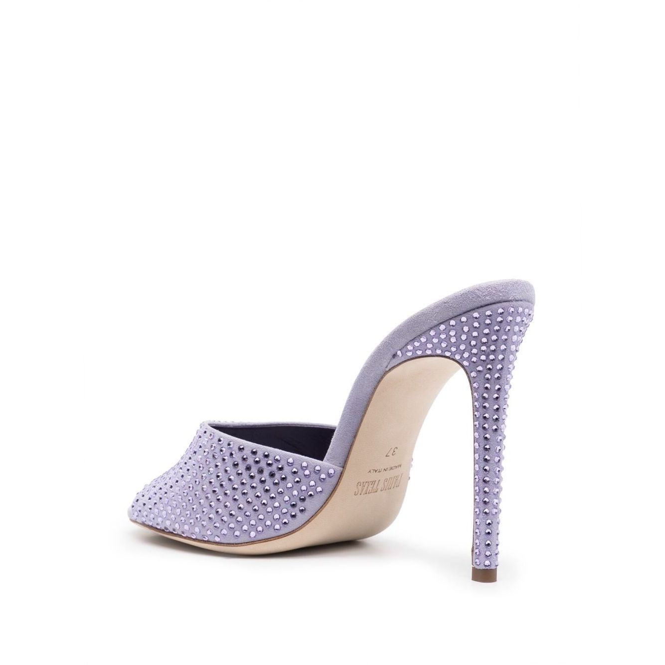 PARIS TEXAS Aukštakulniai moterims, purple, Holly stiletto mule 3