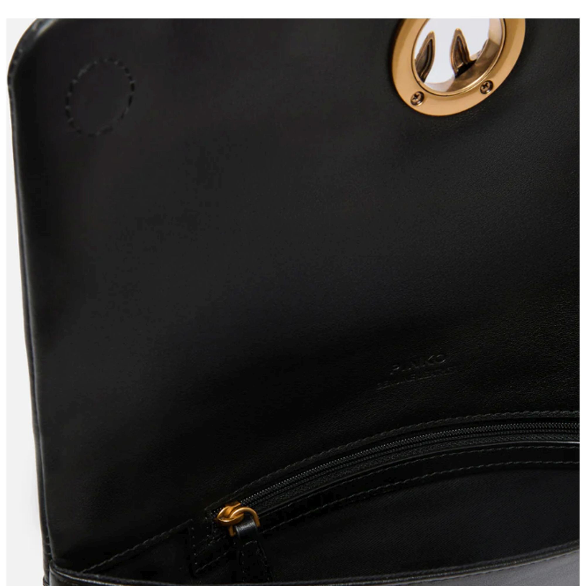 PINKO Delninukė moterims, Juoda, Click soft horizontal 3