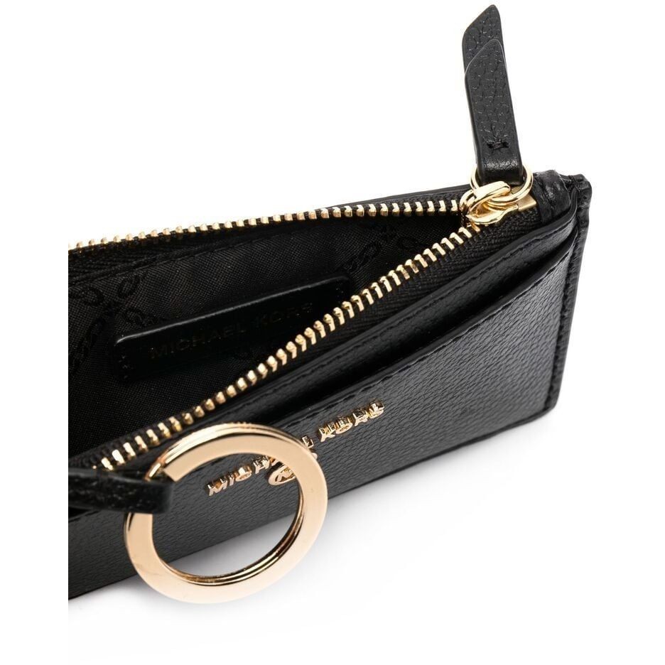 MICHAEL KORS Piniginė moterims, Juoda, Small slim card case 3