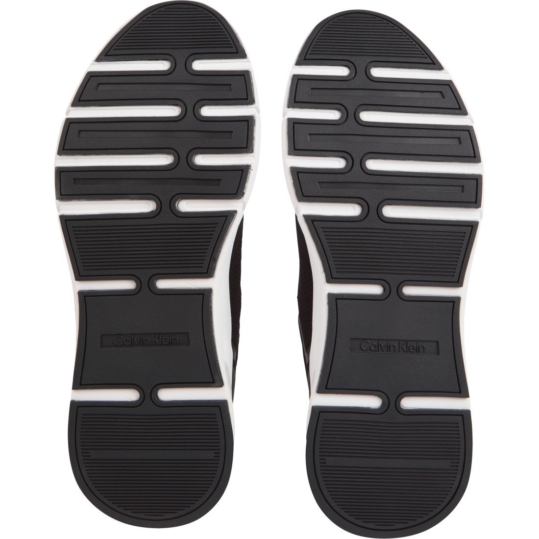 CALVIN KLEIN Sportiniai bateliai vyrams, Juoda, Low top lace up mix sport shoe 4