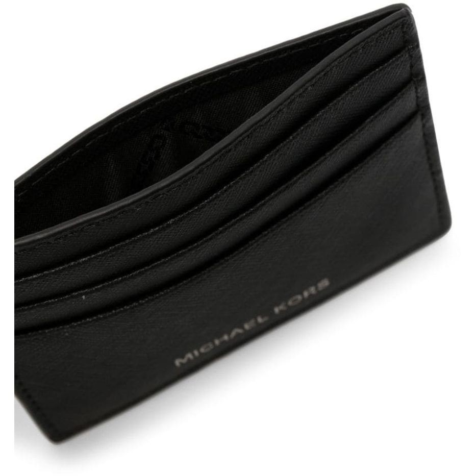 MICHAEL KORS Piniginė vyrams, Juoda, Tall card case 3