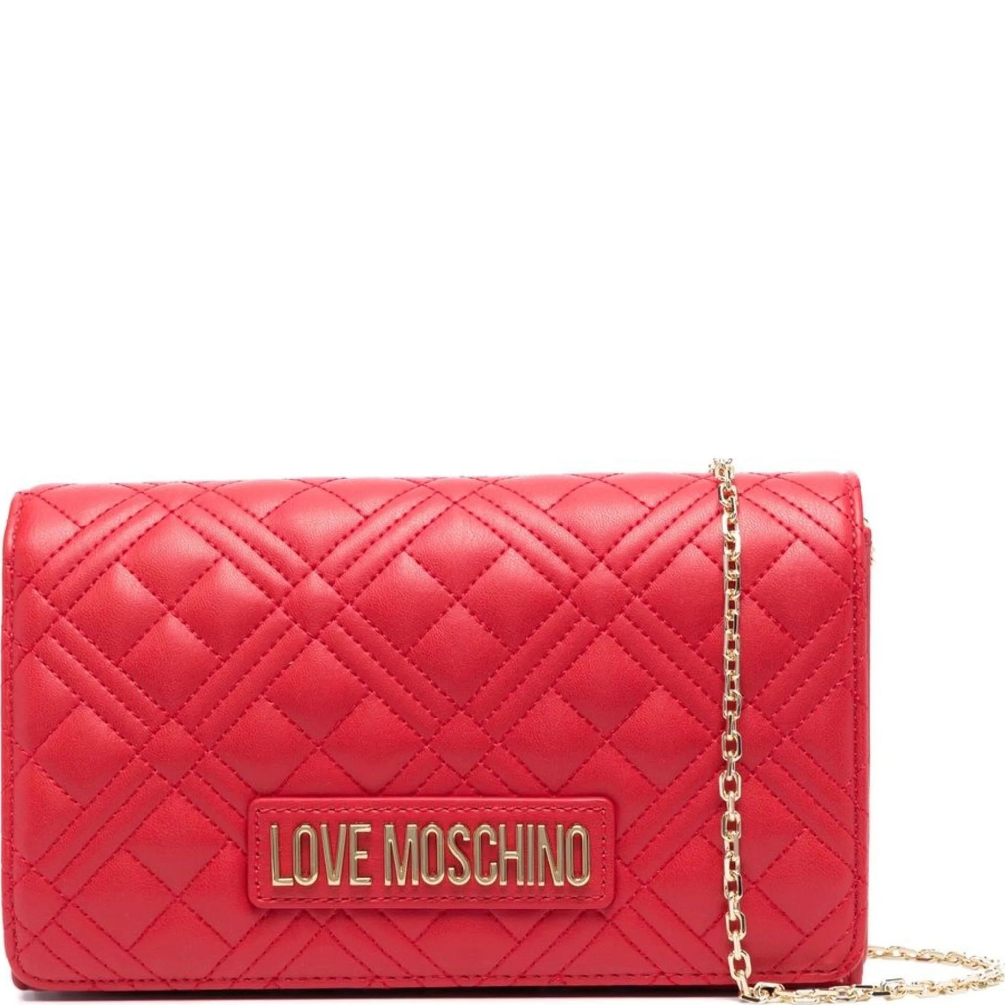 LOVE MOSCHINO Rankinė per petį moterims, Rožinė, Crossbody 1