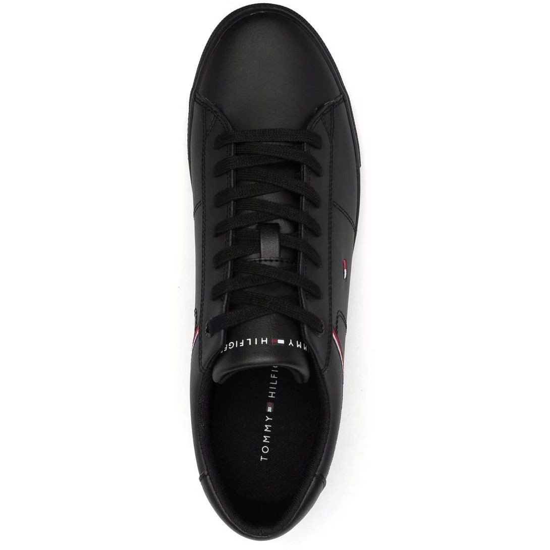 TOMMY HILFIGER Sportiniai bateliai vyrams, Juoda, ESSENTIAL SNEAKER DETAIL 4