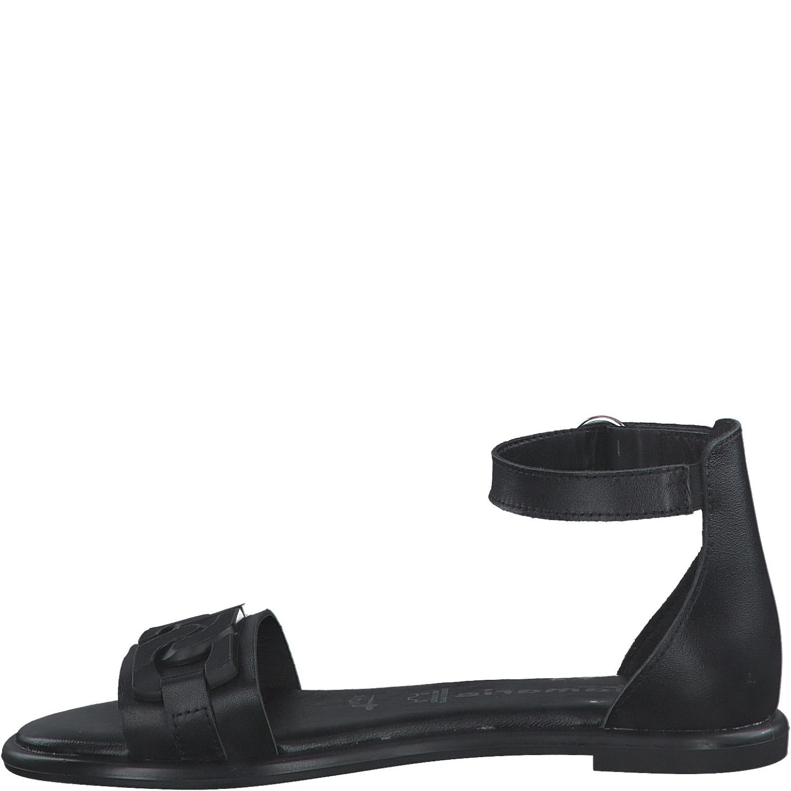 TAMARIS Basutės moterims, Juoda, SANDALS 3