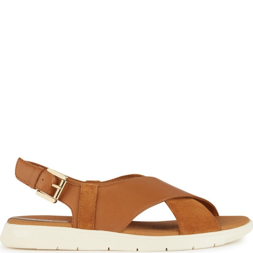 GEOX Basutės moterims, Ruda, Dandra sandals 1