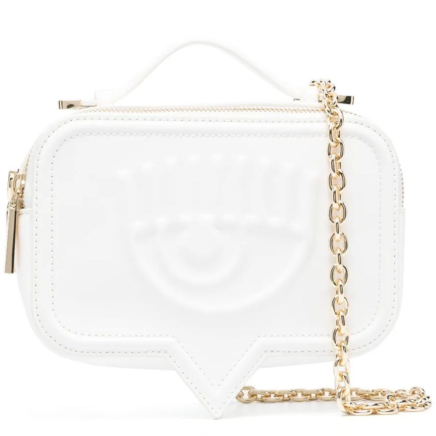 CHIARA FERRAGNI Rankinė per petį moterims, Balta, RANGE A - EYELIKE BA 1