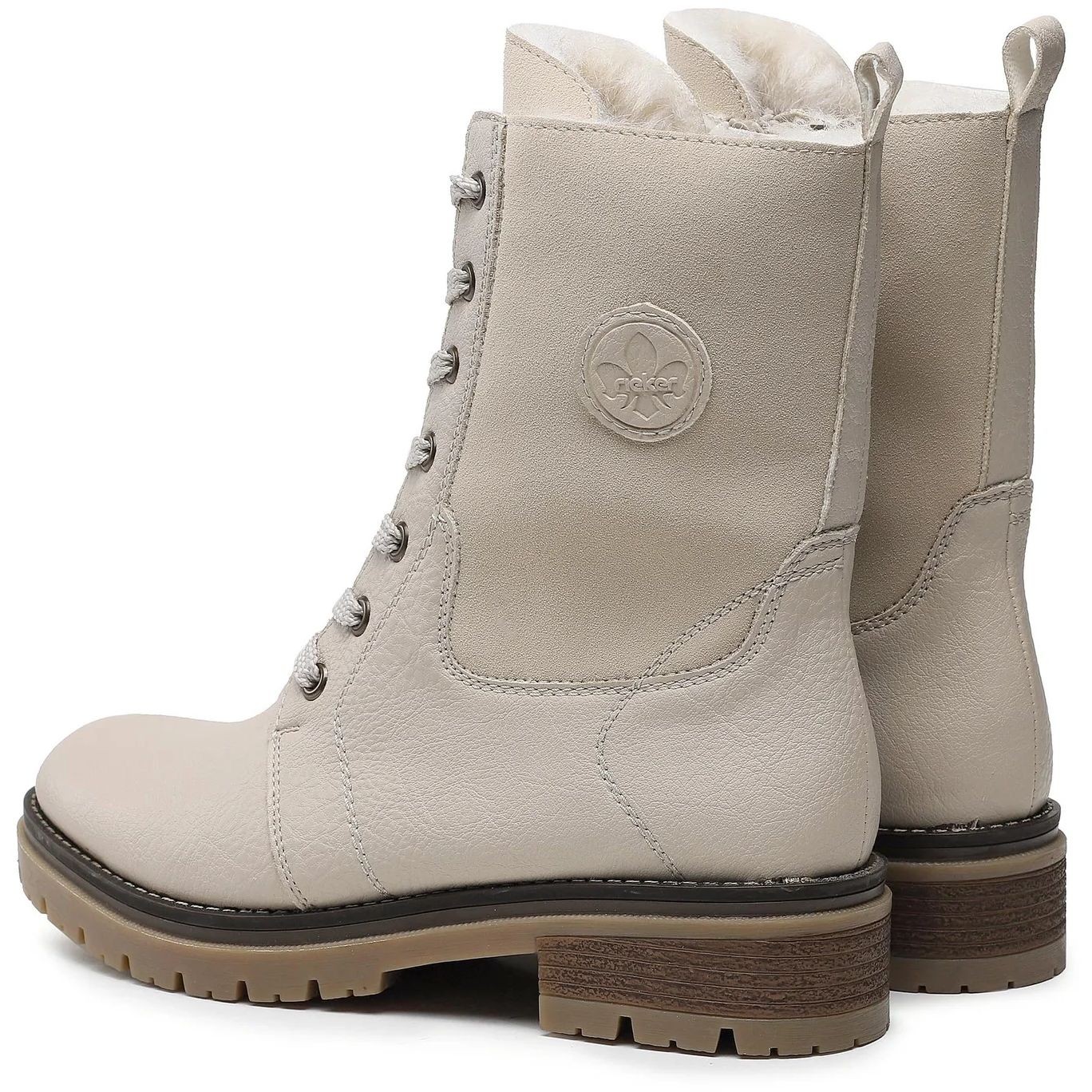 RIEKER Aulinukai moterims, Smėlio 3