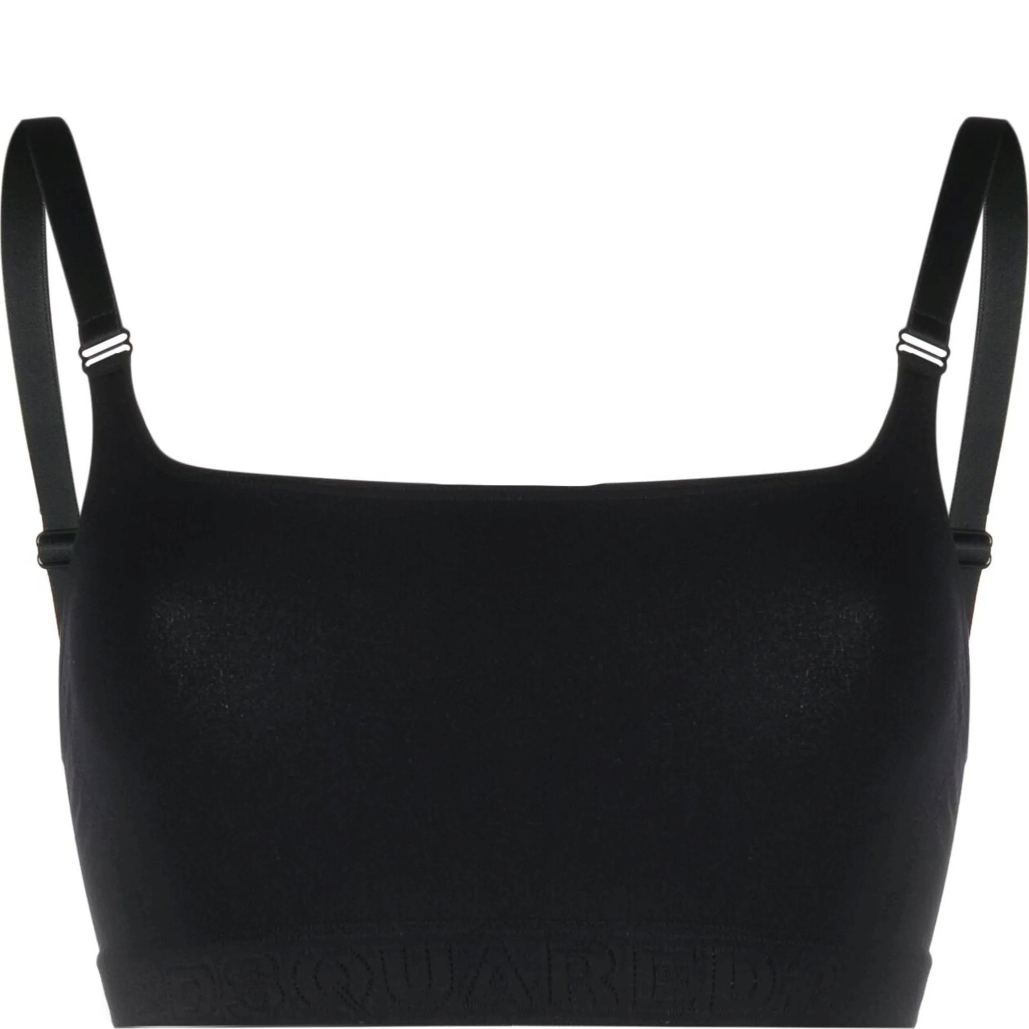 DSQUARED2 UNDERWEAR Viršutinė kostiumėlio dalis moterims, Juoda, Underwear bras 1