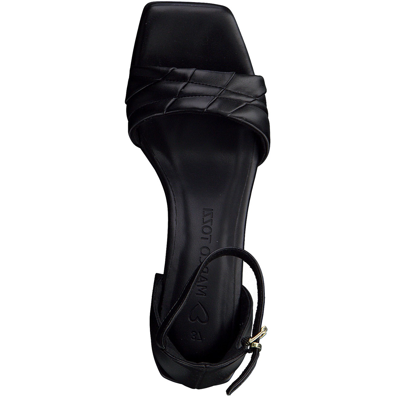 MARCO TOZZI Basutės moterims, Juoda, SANDALS 4