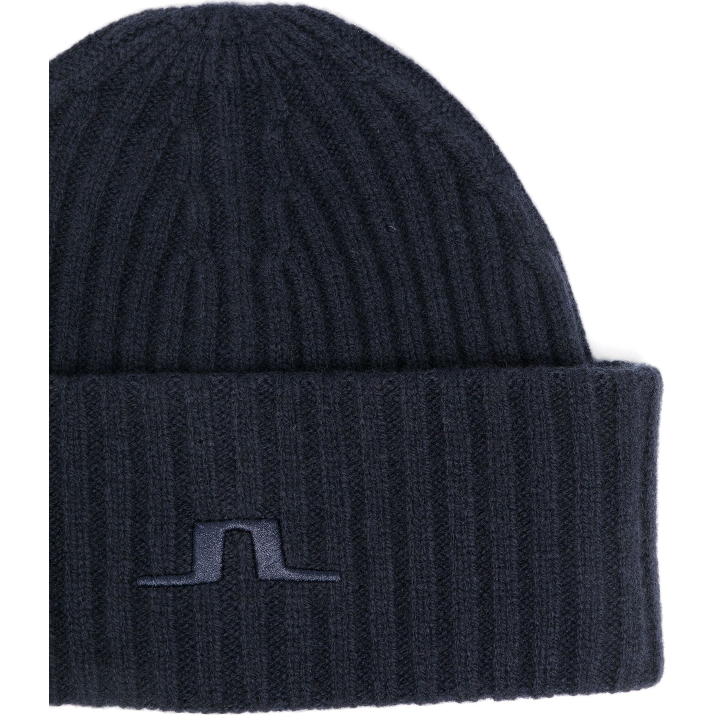 J.LINDEBERG Skrybėlė vyrams, Mėlyna, Jive wool beanie 2