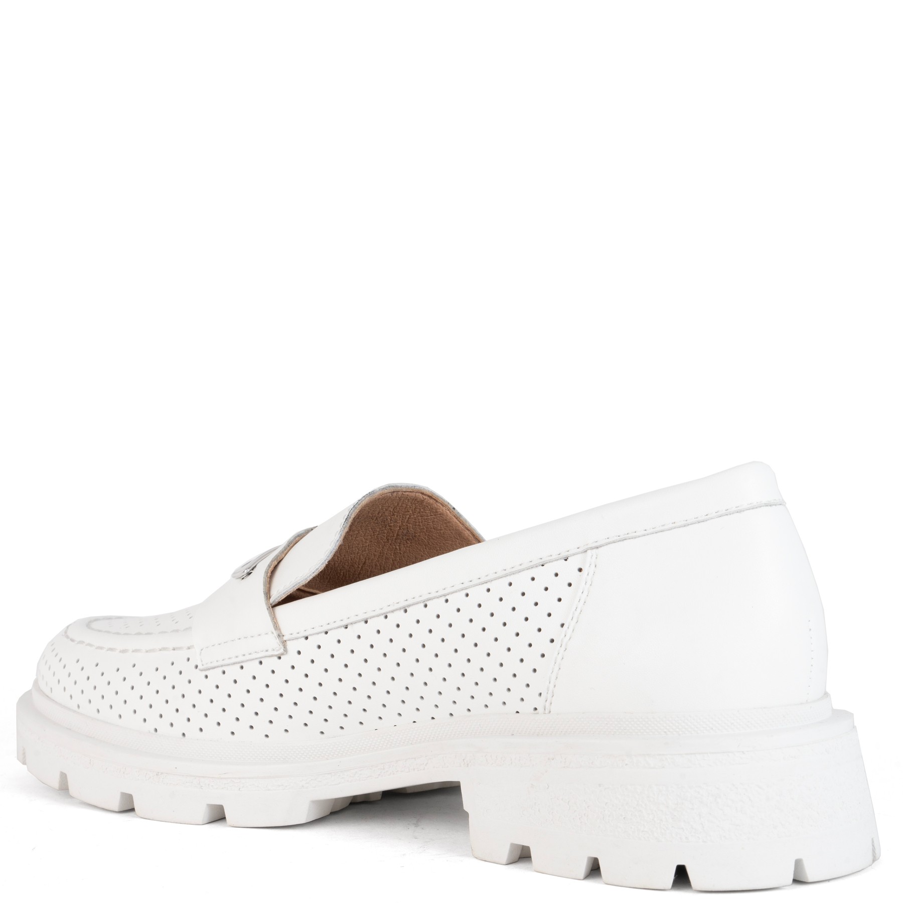 SANTINO MILANO Loaferiai moterims, Balta, Loafers 2