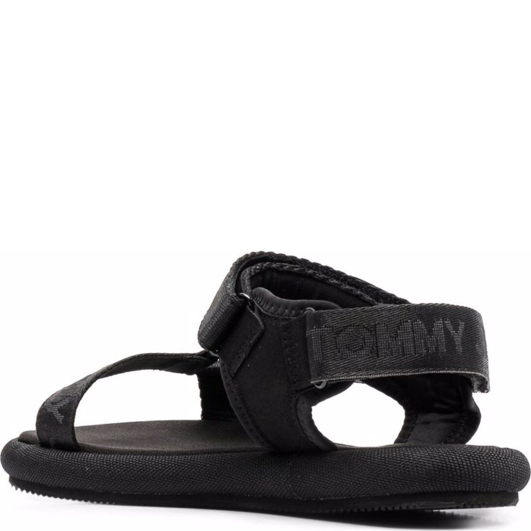 TOMMY JEANS Basutės moterims, Juoda, ESSENTIAL SPORTY SANDAL 3