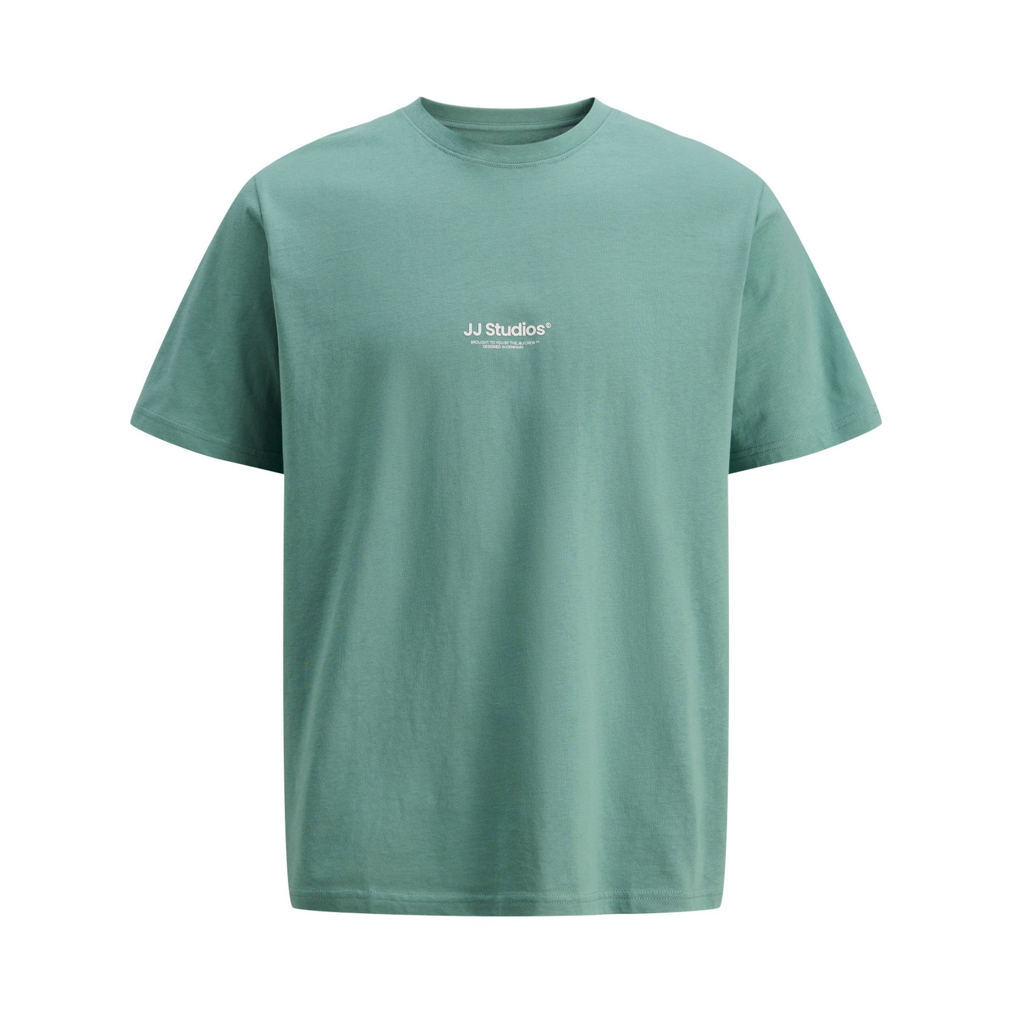 JACK & JONES Marškinėliai vyrams, Žalia, Soho crew neck