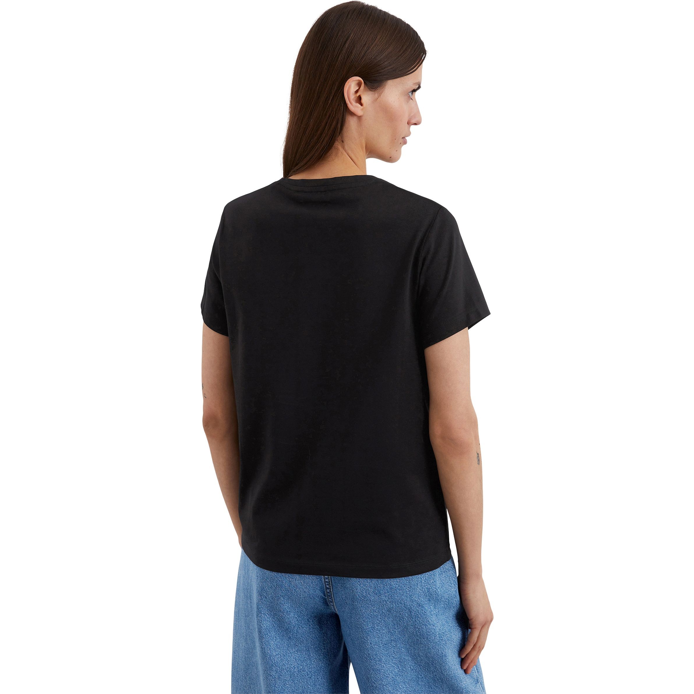 MARC O'POLO Marškinėliai trump. rankovėmis moterims, Juoda, Tshirts sh 503200151095 3