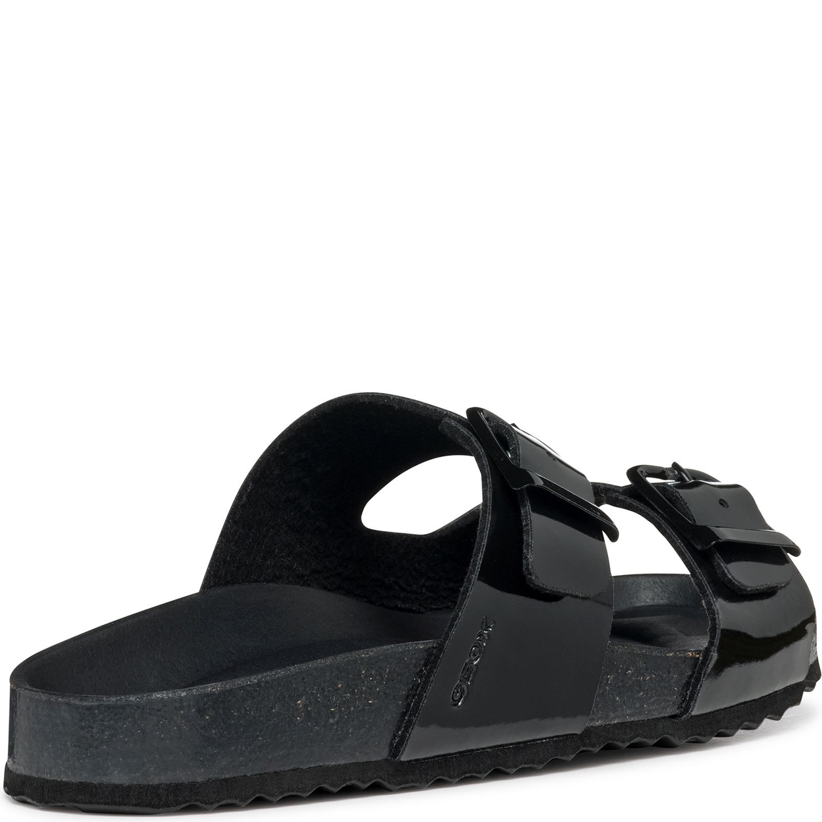 GEOX Šlepetės moterims, Juoda, Brionia slippers 4
