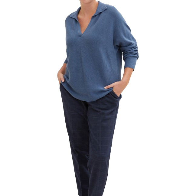 TOM TAILOR Megztinis moterims, Mėlyna, Megztinis 3