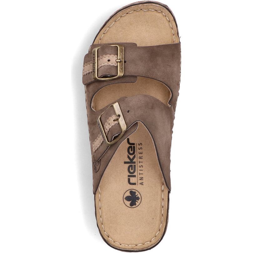 RIEKER Šlepetės moterims, Ruda, Slippers 5