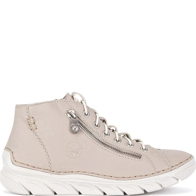 RIEKER Aulinukai moterims, Smėlio, Ladies short boots 2